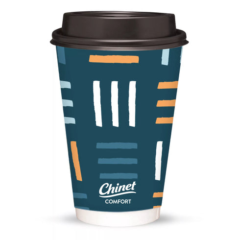 Chinet Comfort Insulated Cup & Lids, 16 oz./70 ct.